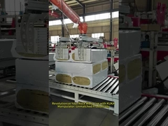 KUKA マニピレーターで ロックウールラインに革命を起こす