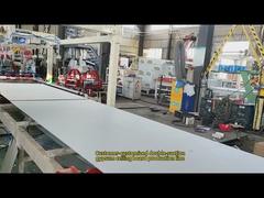 両面石膏ボードラミネート機