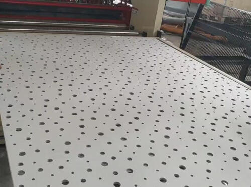 最新の企業ブログについて Automatic Gypsum Board Punching Machine for Small Business | Servo Gypsum Ceiling Tile Perforating Machinery