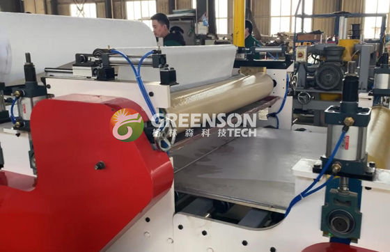 良い価格 PVC石膏天井タイルラミネーションマシン、石膏ボードビニールラミネートマシンサプライヤー オンライン