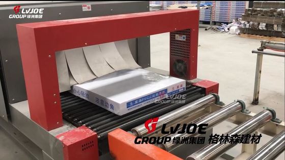 良い価格 Automatic gypsum ceiling tile wrapping machine オンライン