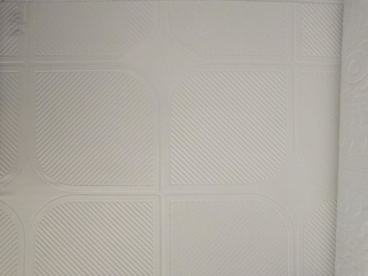 良い価格 さまざまな薄板にされた石膏ボード ポリ塩化ビニールのフィルム、ギプスの天井板環境の友好的 オンライン