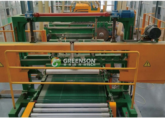 PLC制御システム付き電気加熱低騒音ミネラルウールボード生産ライン