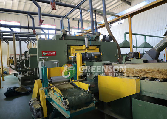 良い価格 パーソナライズされた岩毛板生産ライン 1200-2400mm板幅と80-200kg/m3密度 海外エンジニアサポートを含む オンライン