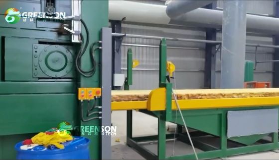 80~200kg/m3 原材料密度 高級PLC制御技術を持つ岩毛生産ライン