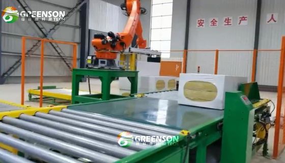 石毛パネル生産ライン 鉱物毛断熱板生産ライン