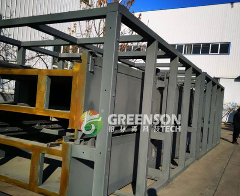 良い価格 1200mm～2400mm長、PLC制御、年間生産能力30000～60000トンのカスタマイズされたロックウール生産ライン オンライン