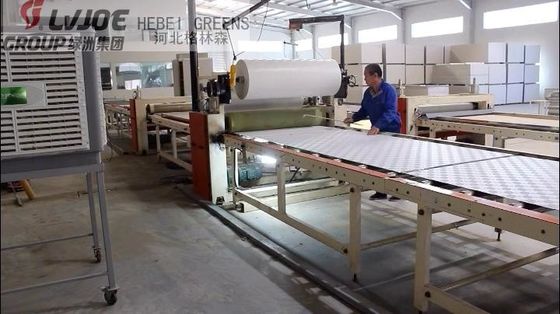 高容量のフル オートのラミネーション機械石膏ボードのためのより少ない労働