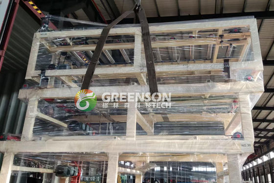 良い価格 PVCコーティングジプスボード機械 1300mm 効果的なラミネート幅, 2-15m/min 調整速度とPLCシステム 電気制御 オンライン