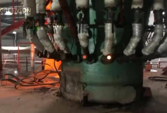 PLC制御 ロックウール 製造ライン 調整可能な電圧の熱火防護