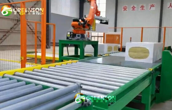 良い価格 PLC制御玄武岩繊維製造ライン（幅1.2メートル、ロックウール製造用ボード長無制限） オンライン