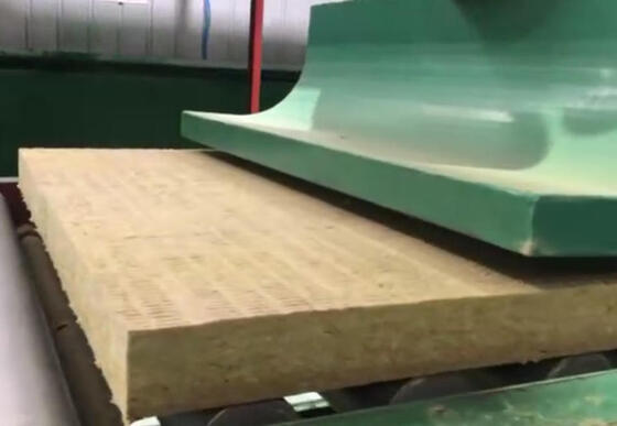 PLC制御 調整可能なフェルトサイズでエネルギー節約の岩毛生産ライン