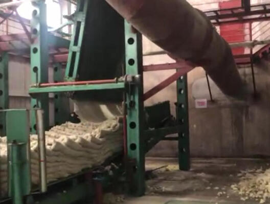 良い価格 省エネロックウール生産ライン、ボード幅1200～2400mm、密度80～200kg/m3、380V/50Hz電源 オンライン