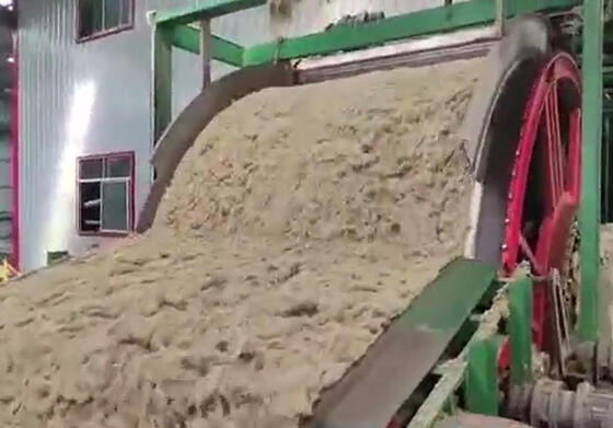 良い価格 年間40,000トン生産能力、1200～2400mmボード幅の自動PLC制御ロックウール製造ライン オンライン