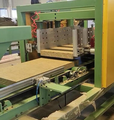 良い価格 PLC制御天然ガスキューポラロックウール生産ライン（厚さ30-200mmのミネラルウールボード用） オンライン