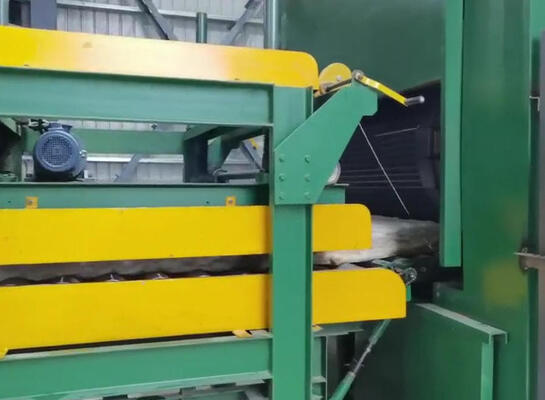 良い価格 PLC制御高温硬化型ロックウール製造ライン（80-200kg/m3バサルトウールボード用） オンライン