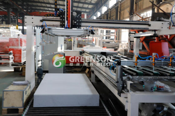 良い価格 High Efficiency Dust Free Cutting Gypsum Board Slitting Machine For 100mm Wide Slats オンライン