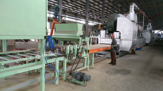 良い価格 600x600mm 鉱物繊維の天井板機械 2x2 の天井タイルの生産ライン オンライン